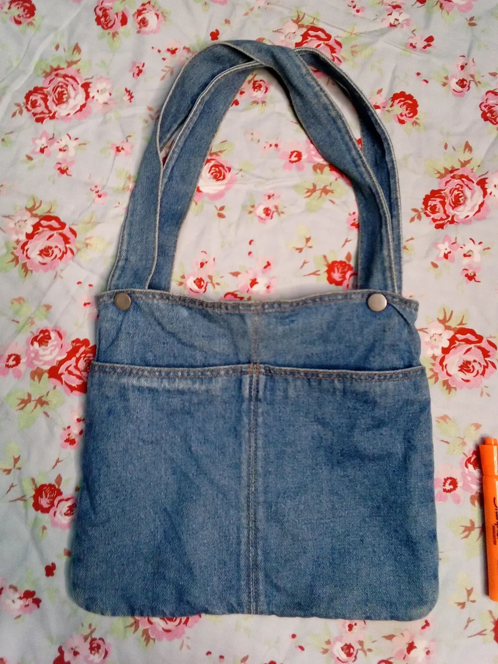 Limited Too Denim Tote Bag in Blue
